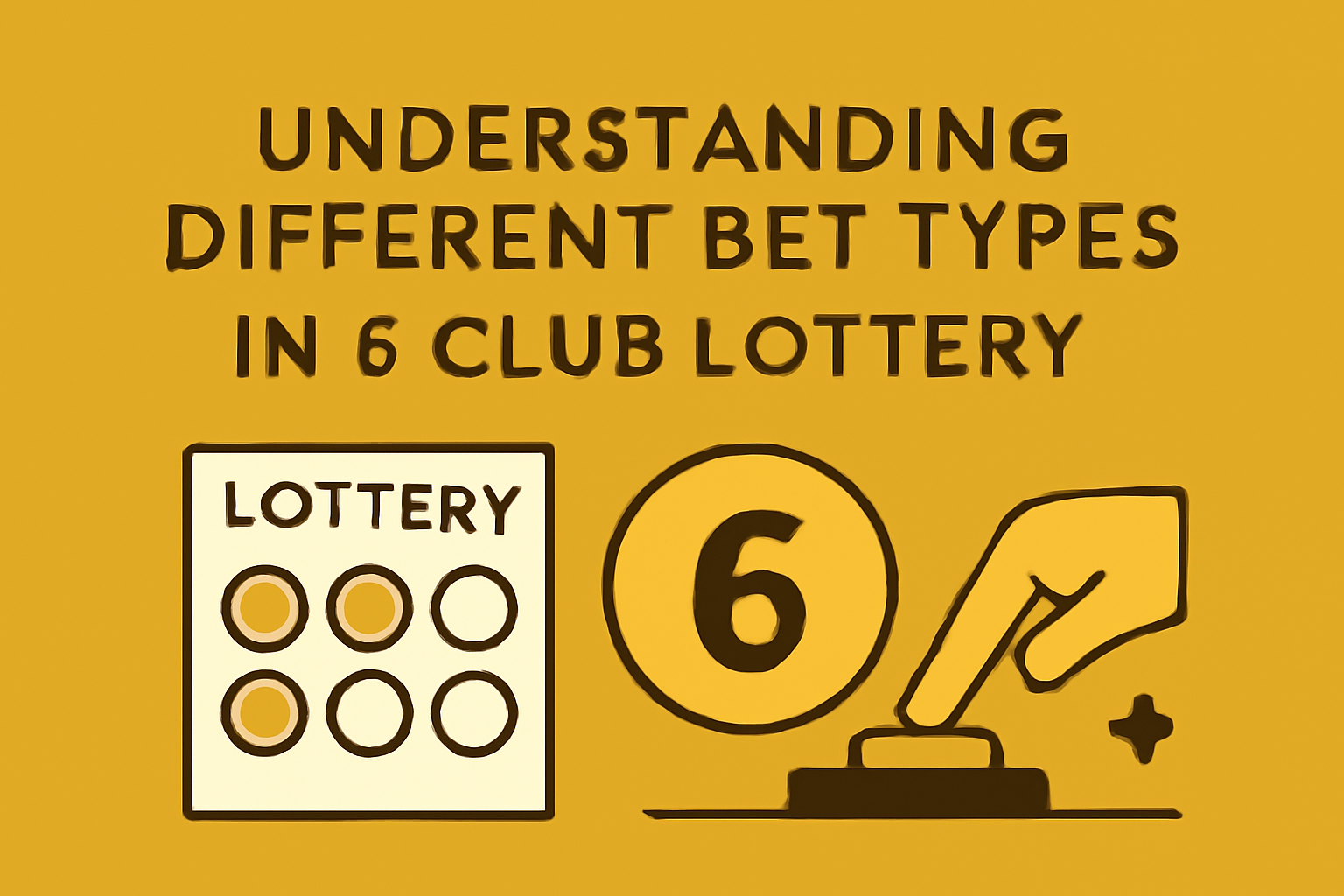 Informational scene illustrating the safety of the 6 Club Lottery on iOS.