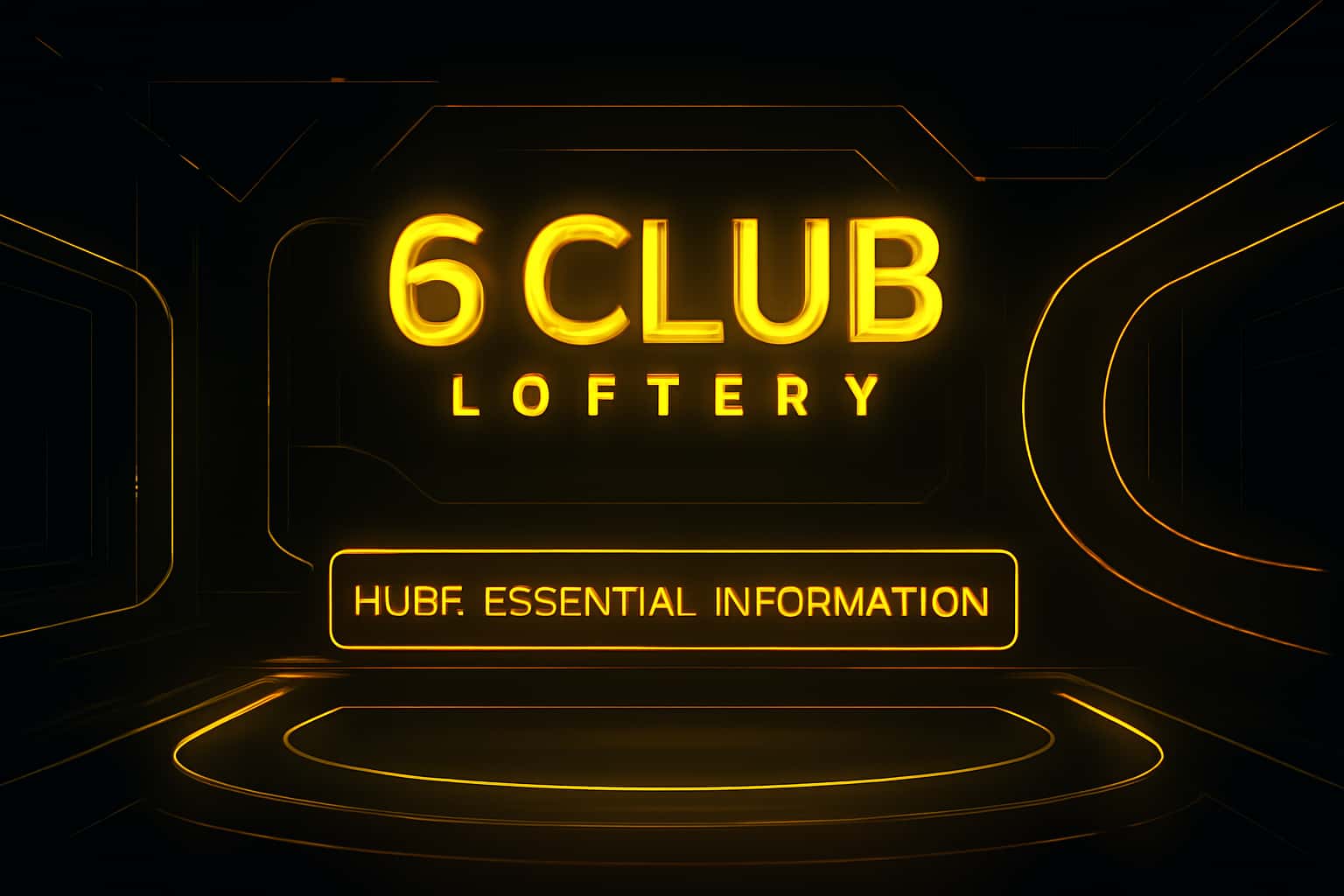 Futuristic lottery background design